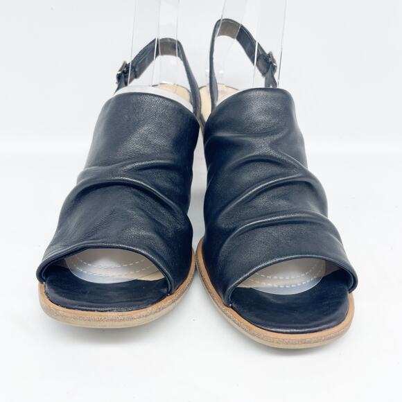 Paul Green Women's Raquel Slingback Heeled Sandals Black Size UK 5 US 7.5 - Picture 2 of 12